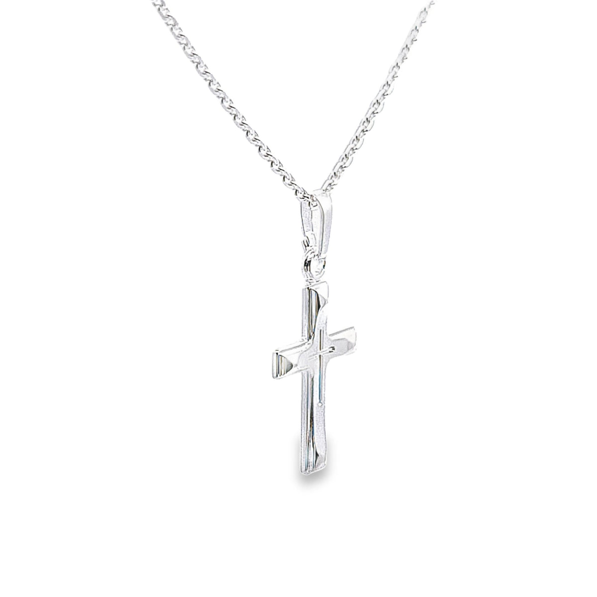 16mm detailed cross 37080 - Armin Lowe Jewellers