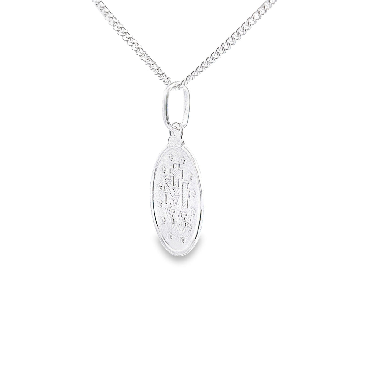 13mm oval Miraculous medal 37082 - Armin Lowe Jewellers