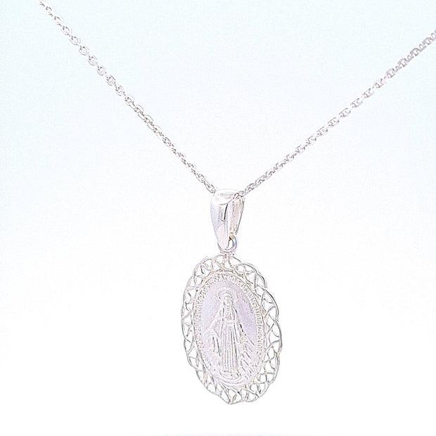 Miraculous medal with Celtic surround 35365