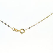 9ct yellow gold trace 18"/46cm chain 36592