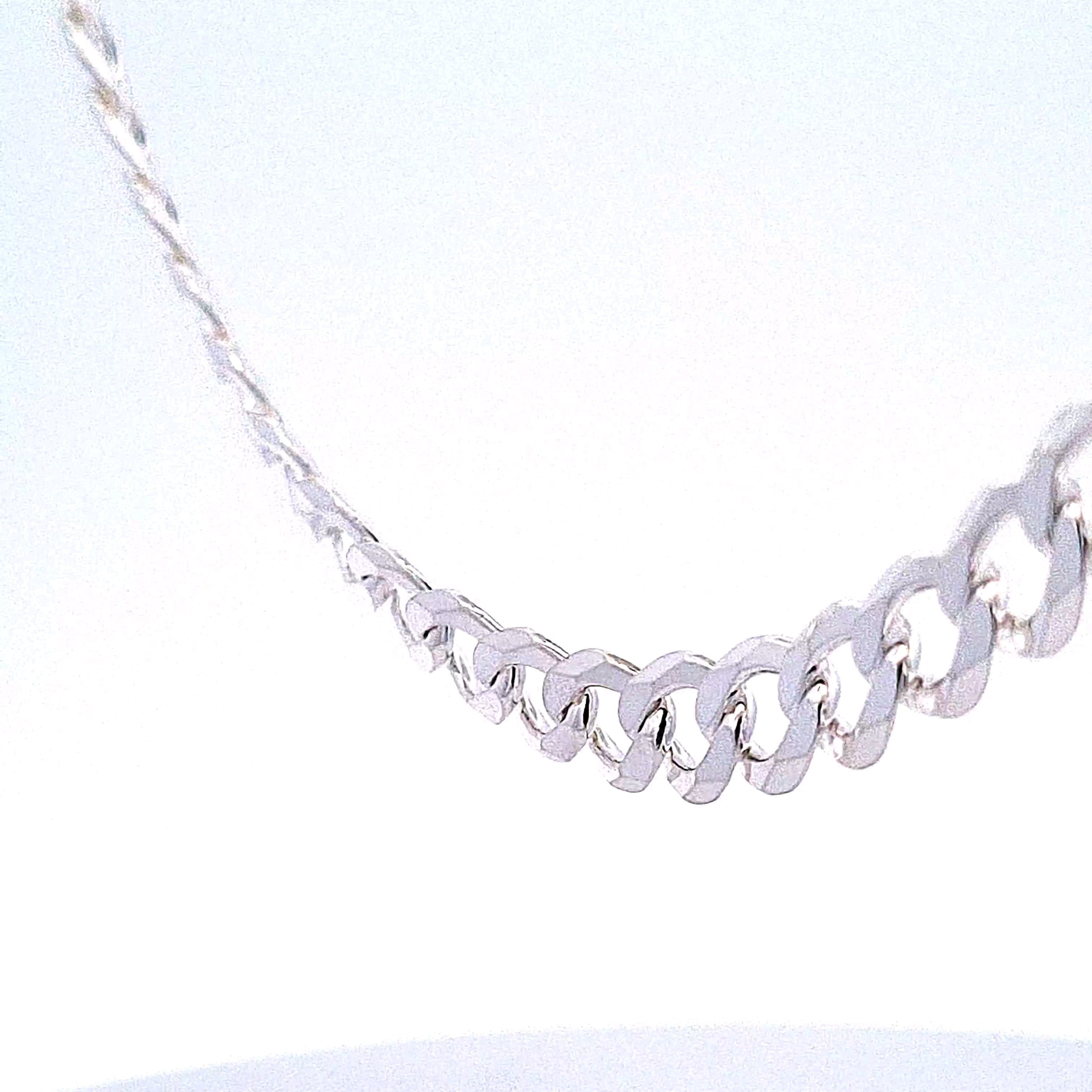 Gents curb link chain 28566 - Armin Lowe Jewellers