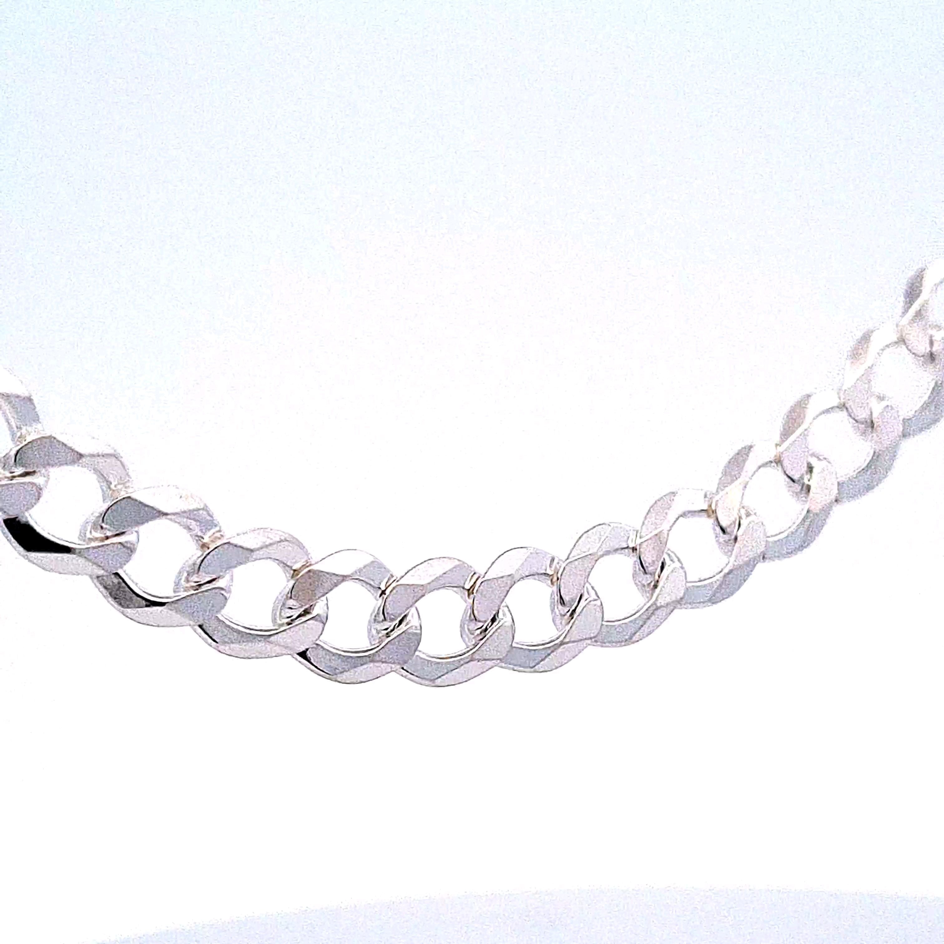 Gents curb link chain 28566 - Armin Lowe Jewellers
