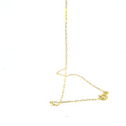9ct gold 18"/46cm Paper link chain 36584