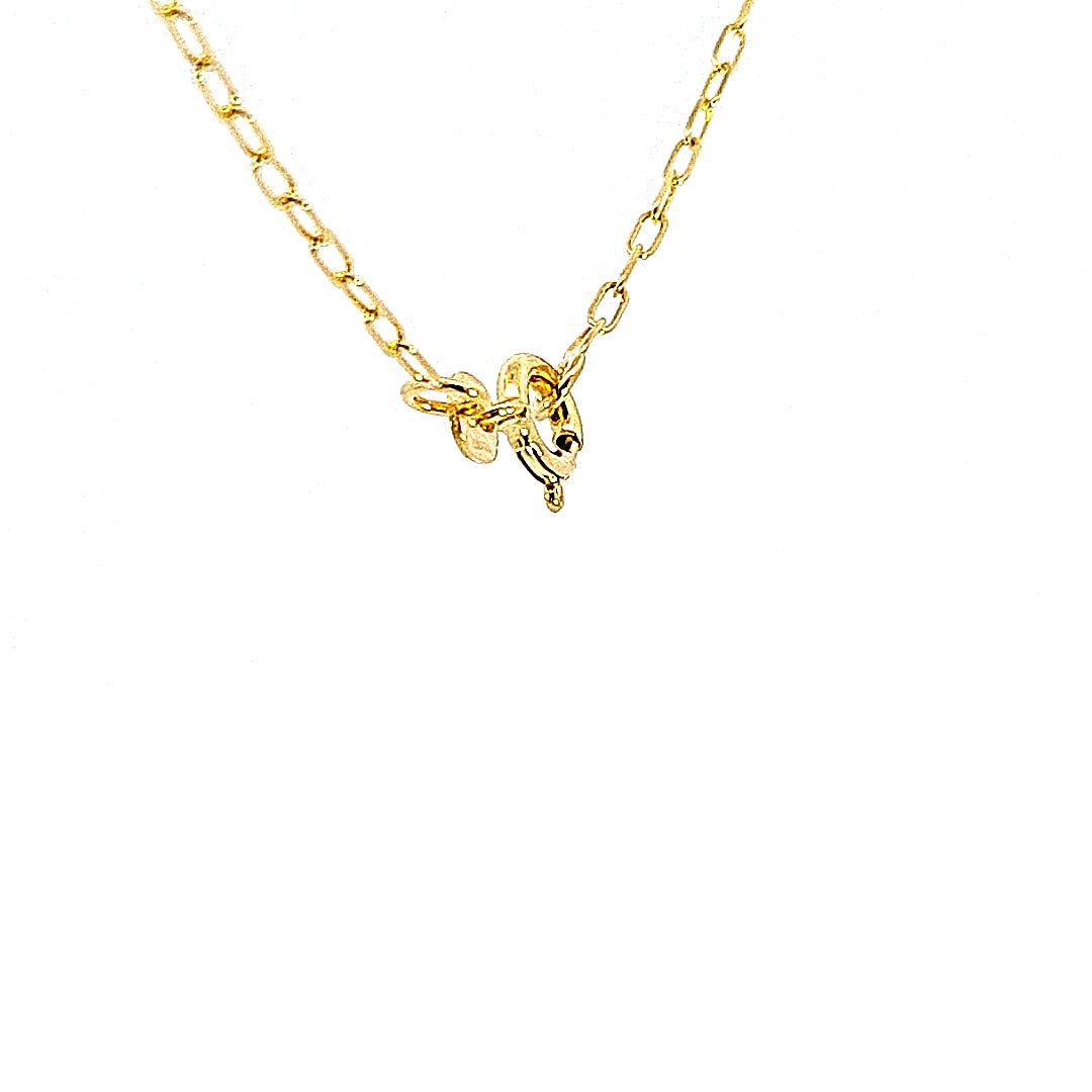 9ct gold Diamond cut Trace link 22"/56cm chain 36595 - Armin Lowe Jewellers