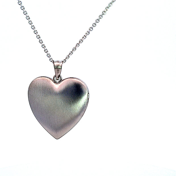 Heart shaped Cremation locket 35652