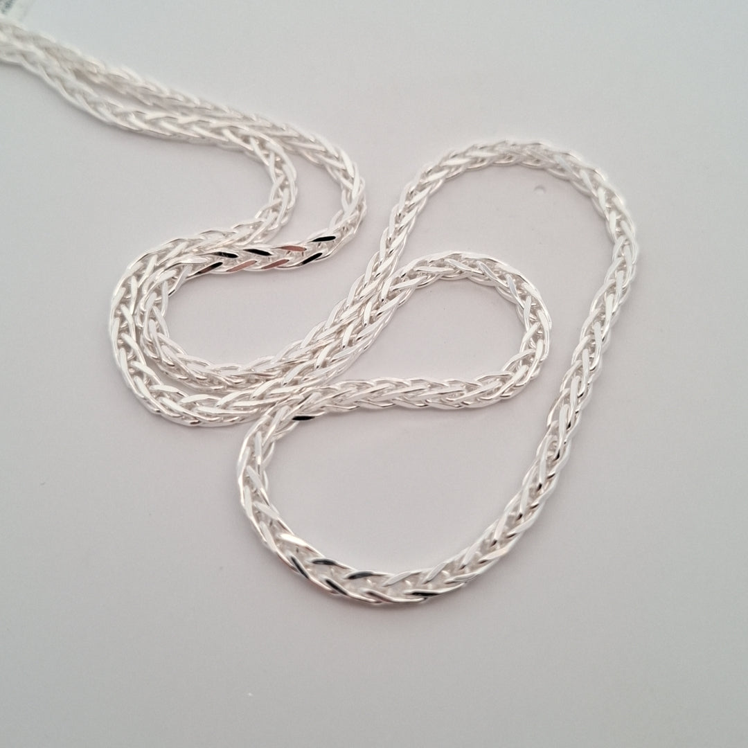 Silver 20" Foxtail chain 37911