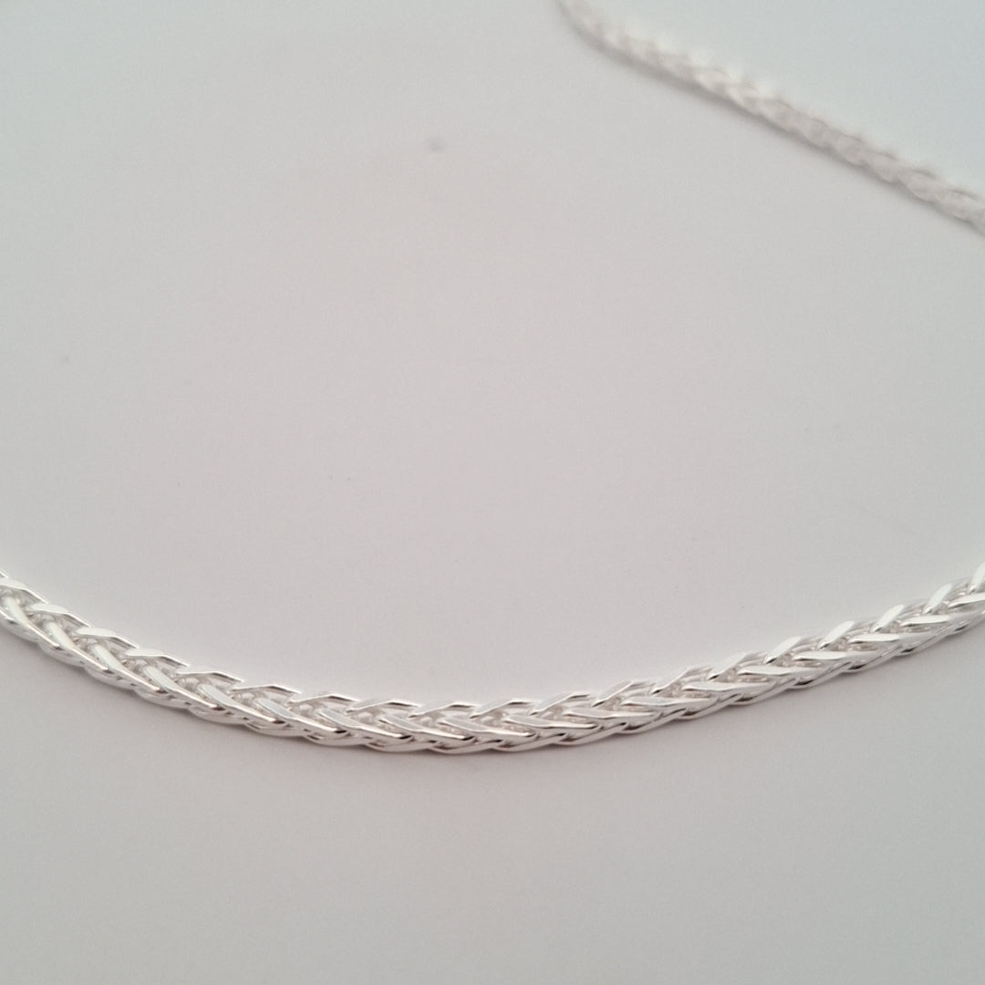 Silver 20" Foxtail chain 37911