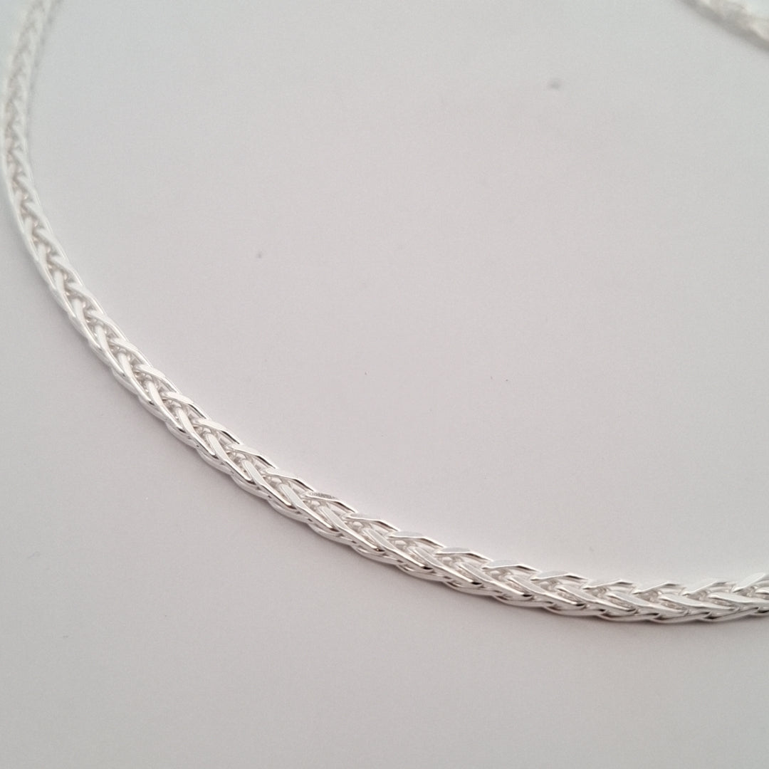 Silver 20" Foxtail chain 37911