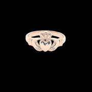 100% recycled gold Claddagh ring 36074