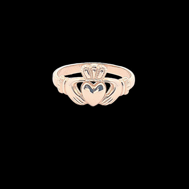 100% recycled gold Claddagh ring 36074
