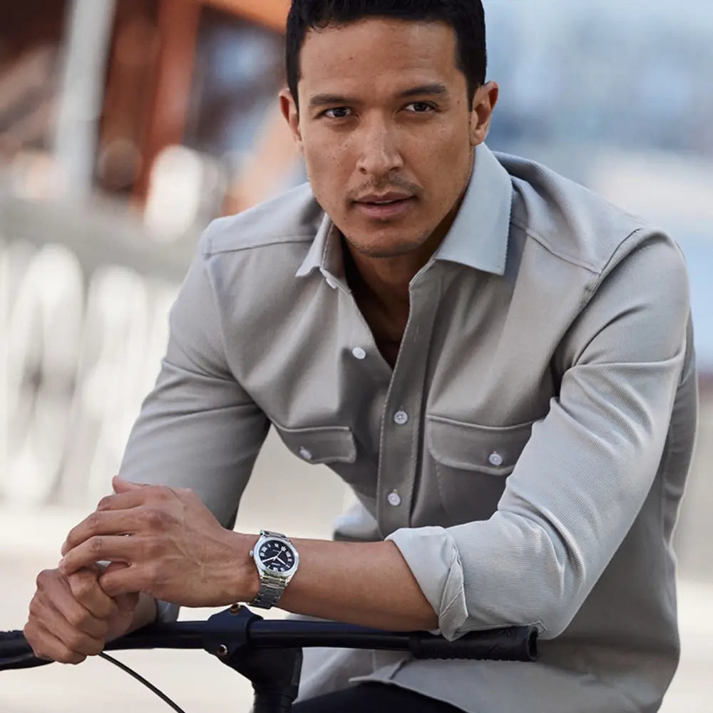 Citizen AW1690-51E Men's Arezzo Eco Drive bracelet watch 38293