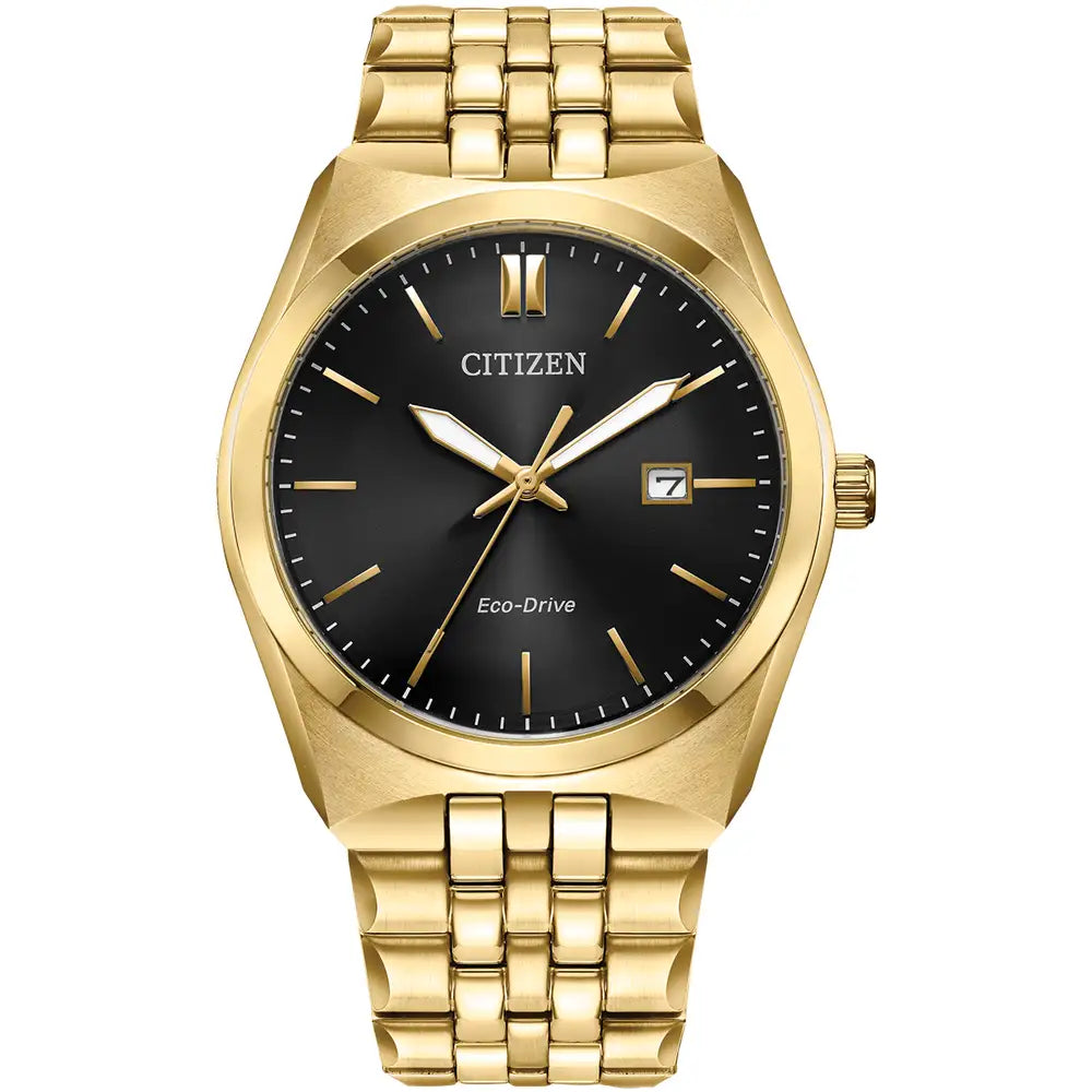 Citizen BM7333-85e Corso gold toned men's bracelet watch 38294