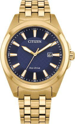 Citizen BM7532-54L gold tone  Corso Sapphire gents watch 36468
