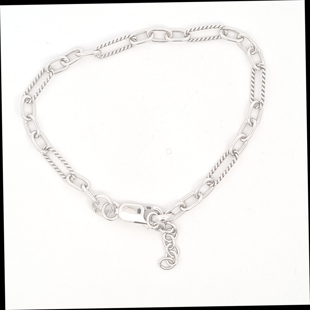 Fancy link bracelet 38087
