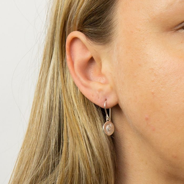 Disc drop earrings 37238 - Armin Lowe Jewellers