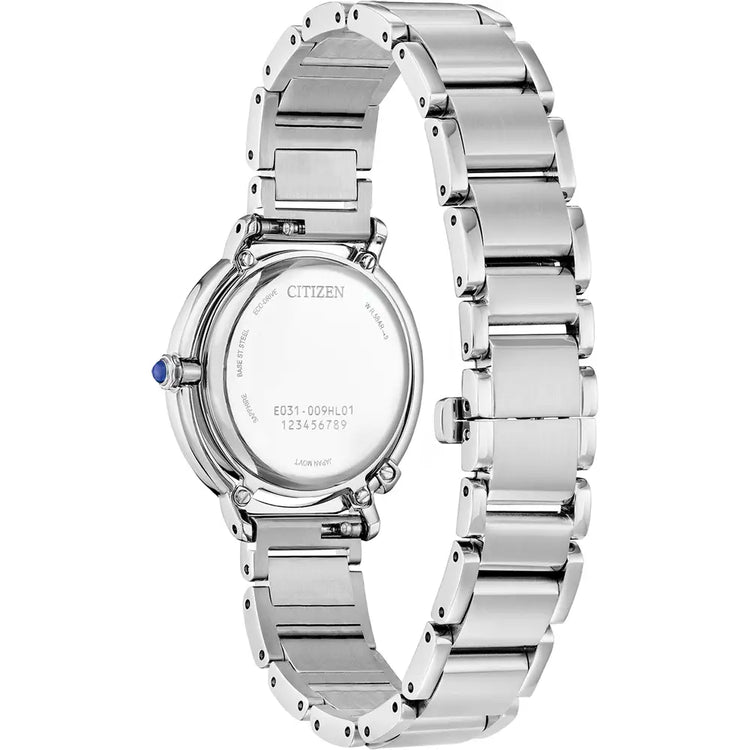 Citizen Arcly EM1091 - 67x Diamond set Eco Drive luxury ladies watch 37469 - Armin Lowe Jewellers