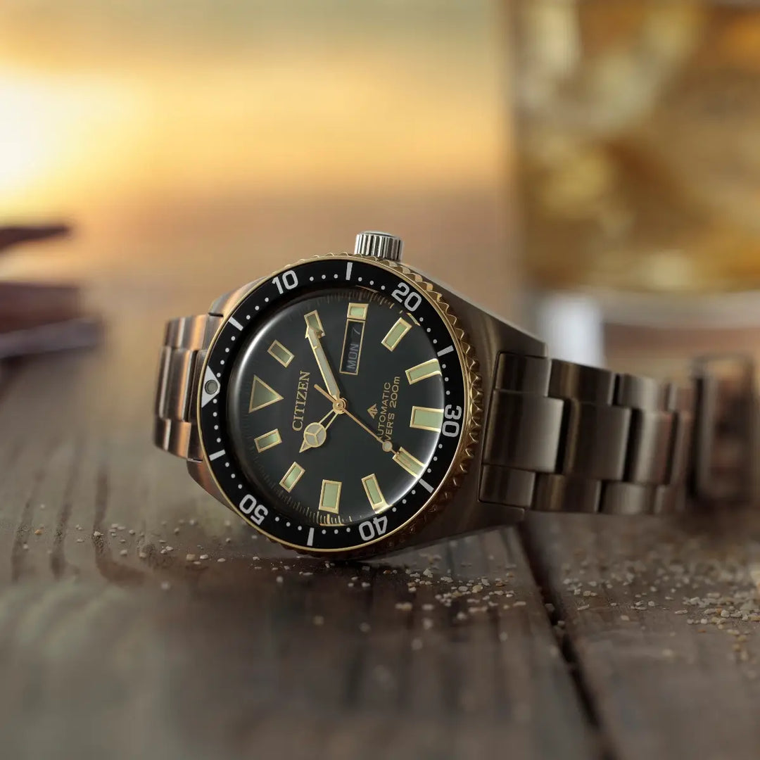 Citizen NY0125-83E Automatic retro style divers 200m 35977