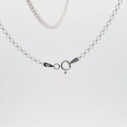 36"/91cm Sterling silver bell chain 36739