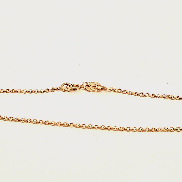 Gold 20"/51cm cable chain 36651