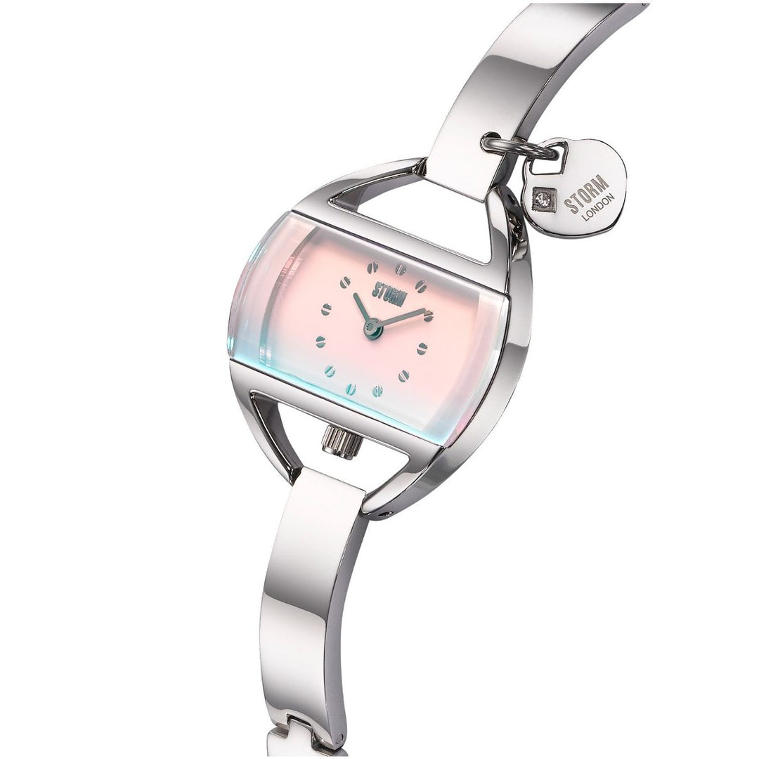 Ladys 47013/pk TEMPTRESS CHARM LAZER PINK quartz watch 38563