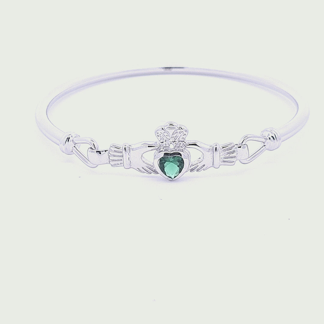 Claddagh ladies bangle 36231