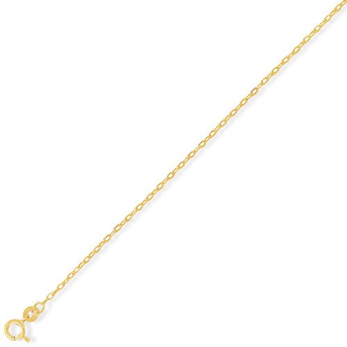 9ct gold 20"/51cm Bell chain 11167