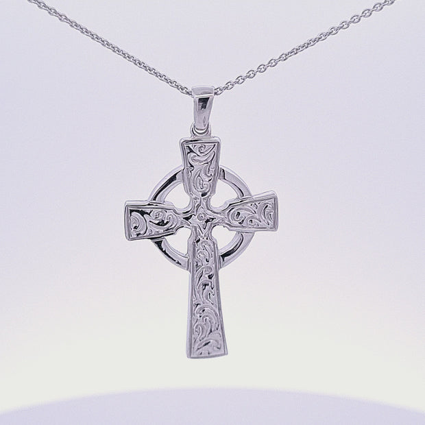 Large Celtic Cross + chain 36218