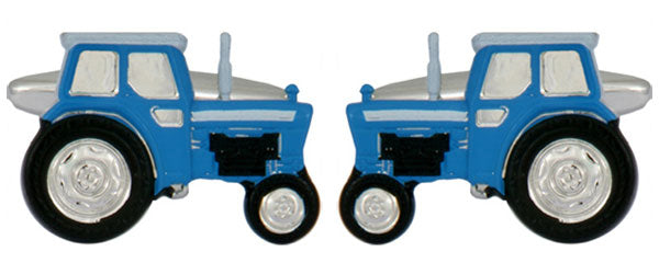 Blue Tractor cufflinks 7159