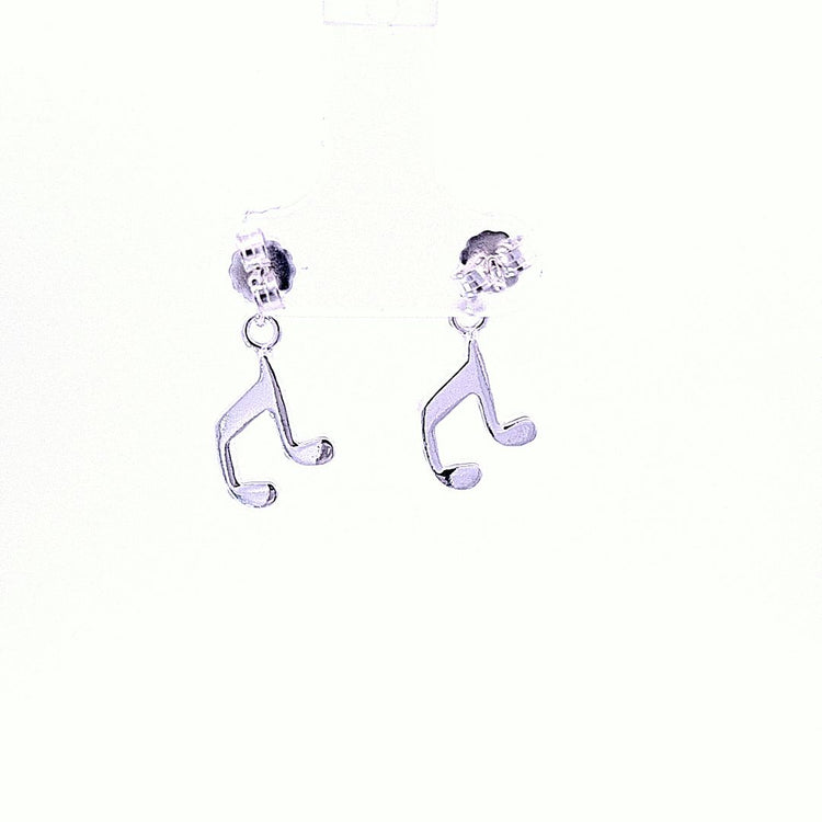Kids music note earrings 36111 - Armin Lowe Jewellers