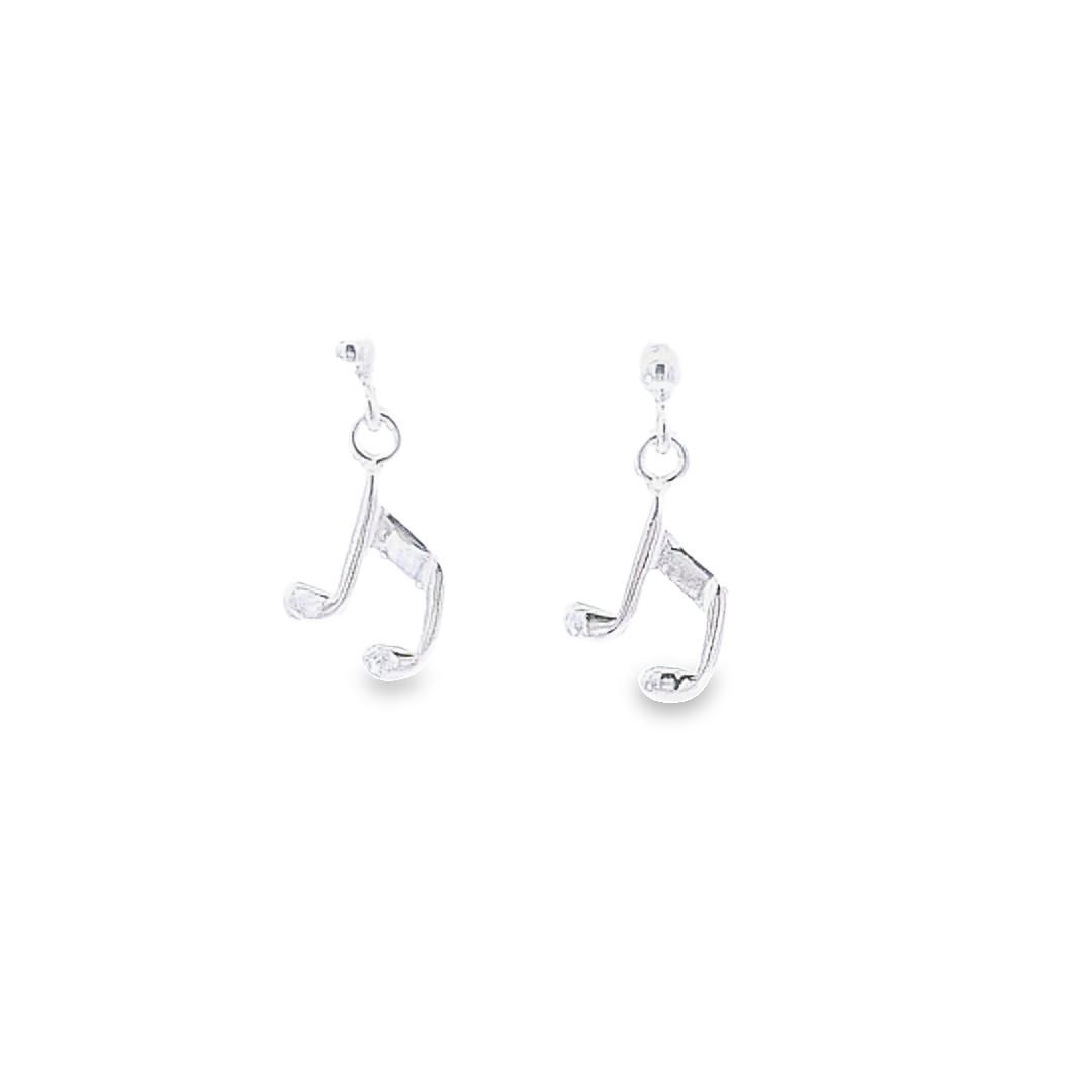 Kids music note earrings 36111 - Armin Lowe Jewellers