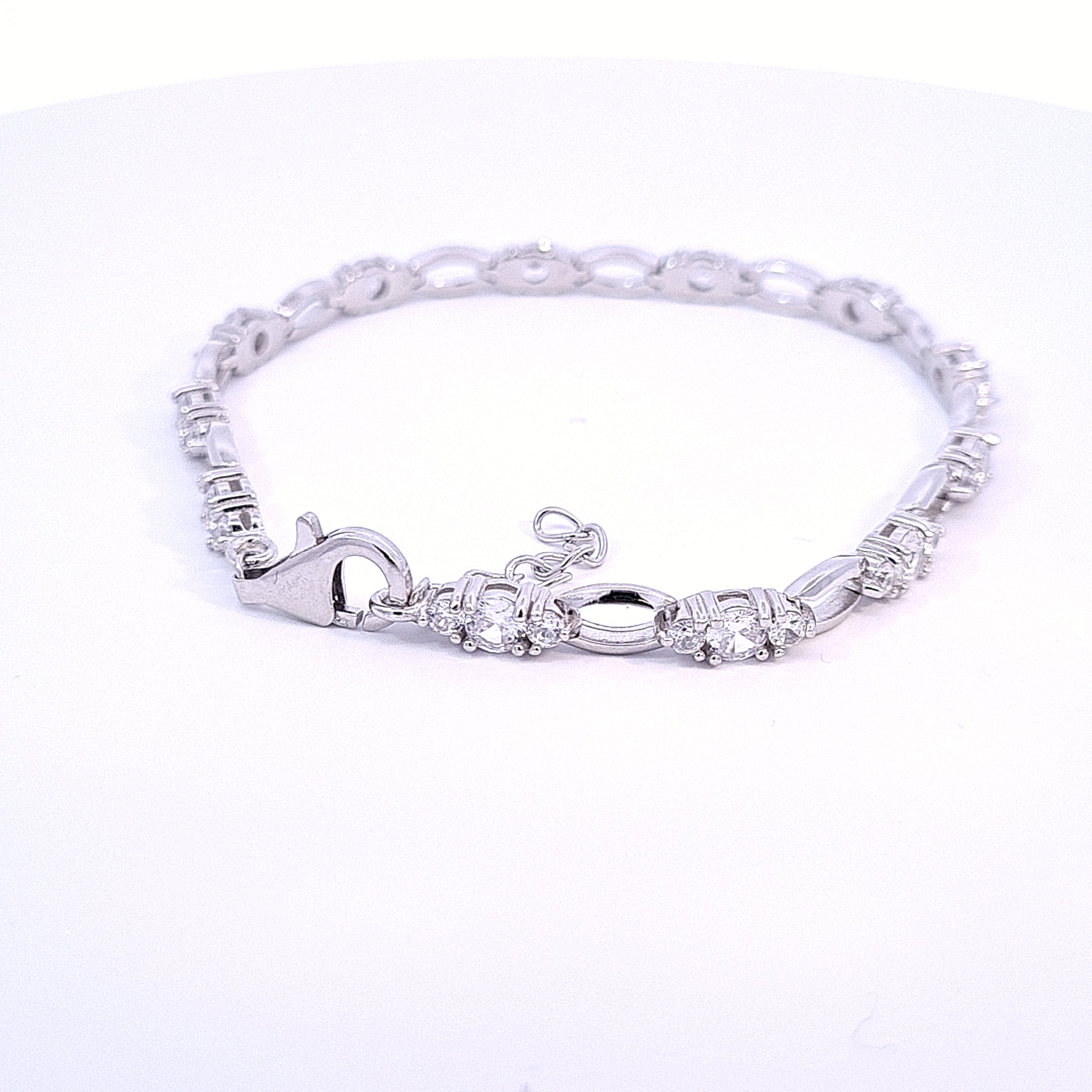 Ladies CZ bracelet 36127 - Armin Lowe Jewellers