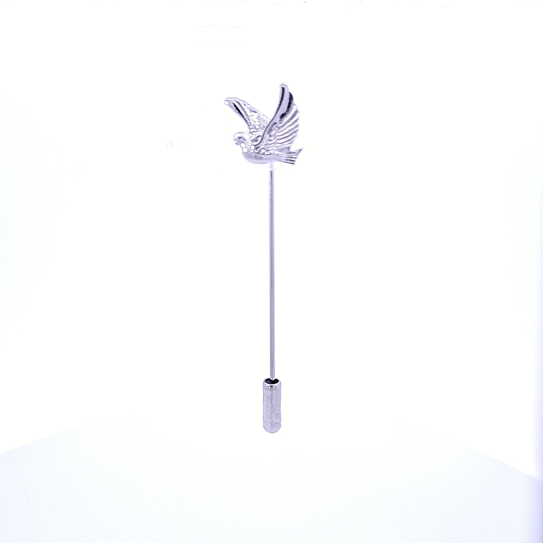 Confirmation dove stick pin 36236 - Armin Lowe Jewellers