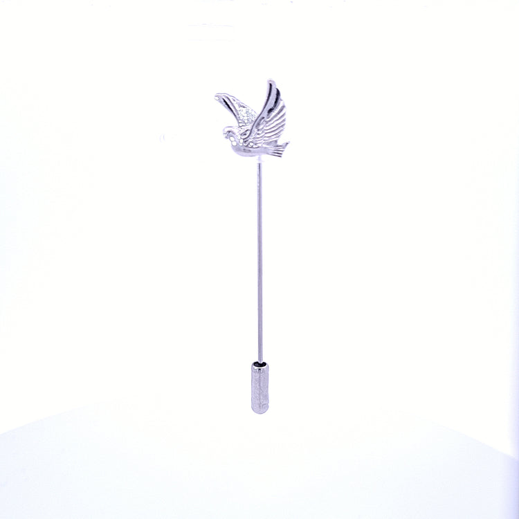 Confirmation dove stick pin 36236 - Armin Lowe Jewellers