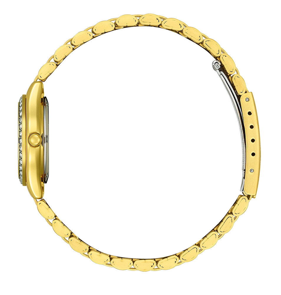 Citizen EQ0532-55E Gold tone ladies crystal quartz watch 35284 - Armin Lowe Jewellers