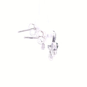 Irish Shamrock stud earrings 36171