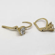 CZ drop earring Continental wire earrings 35677