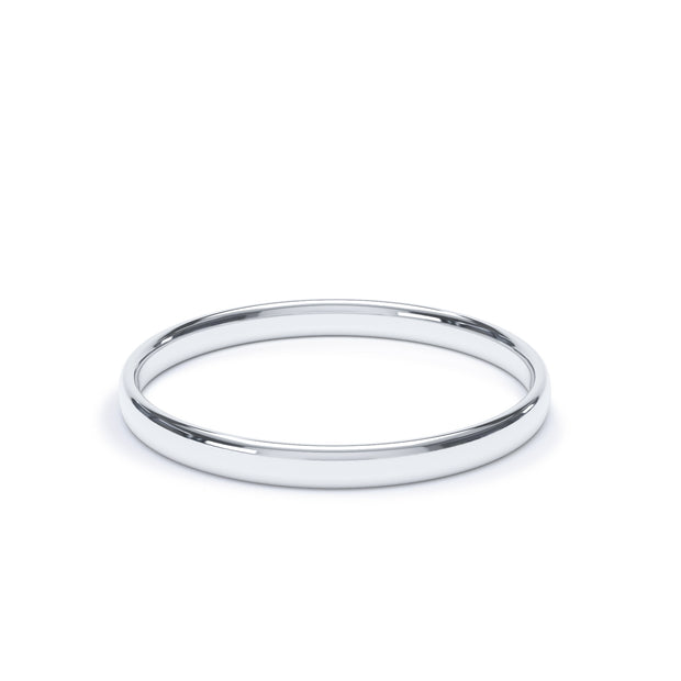 Ladies Platinum Wedding Rings sizes J-Q