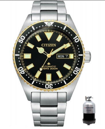 Citizen NY0125-83E Automatic retro style divers 200m 35977 - Armin Lowe Jewellers