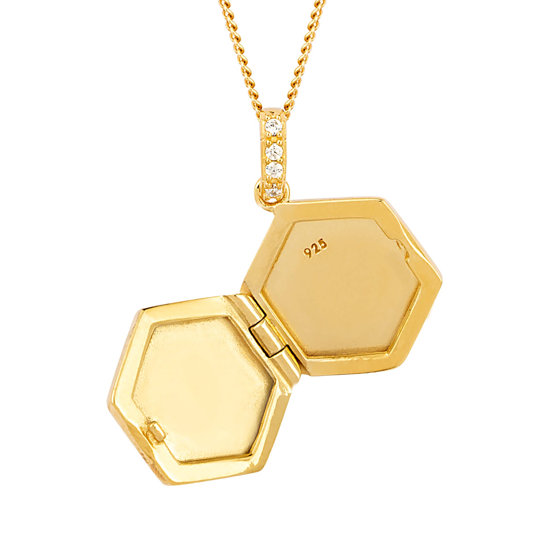 Fiorelli Hexagonal Locket 35694 - Armin Lowe Jewellers