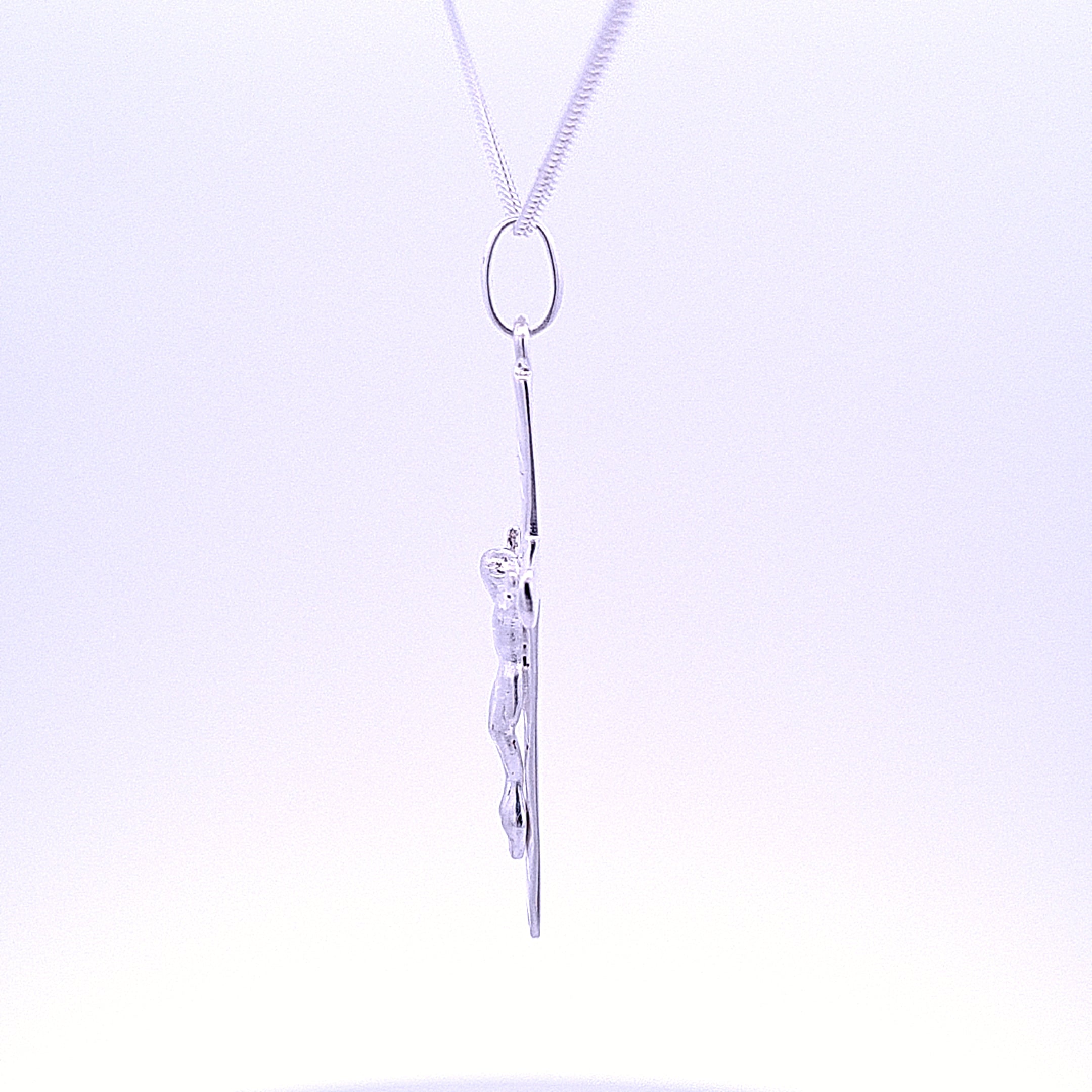 Crucifix pendant + chain 36115 - Armin Lowe Jewellers