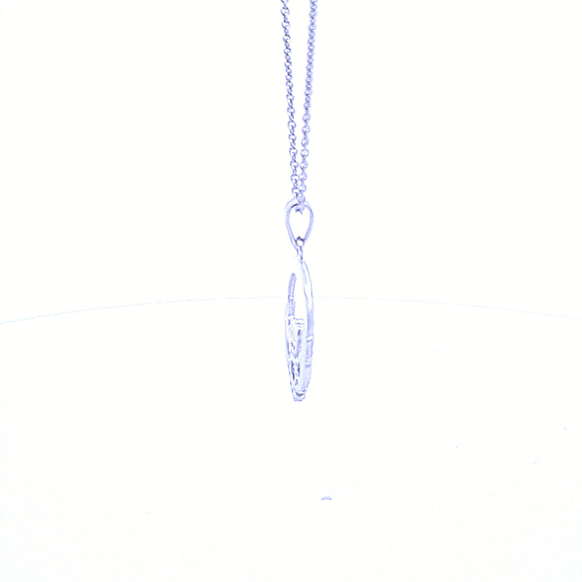 Claddagh Cluster CZ pendant 36177 - Armin Lowe Jewellers
