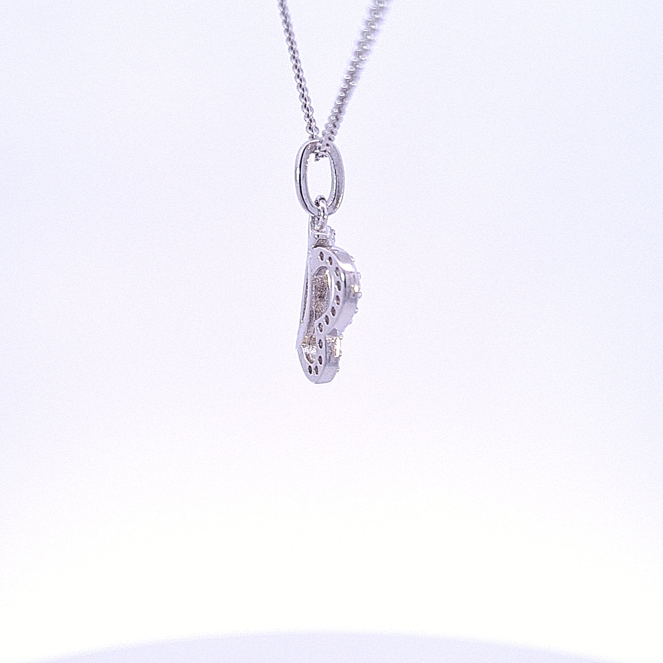 Open work Butterfly pendant 36141 - Armin Lowe Jewellers