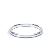 Ladies White Gold Wedding Rings sizes J-Q