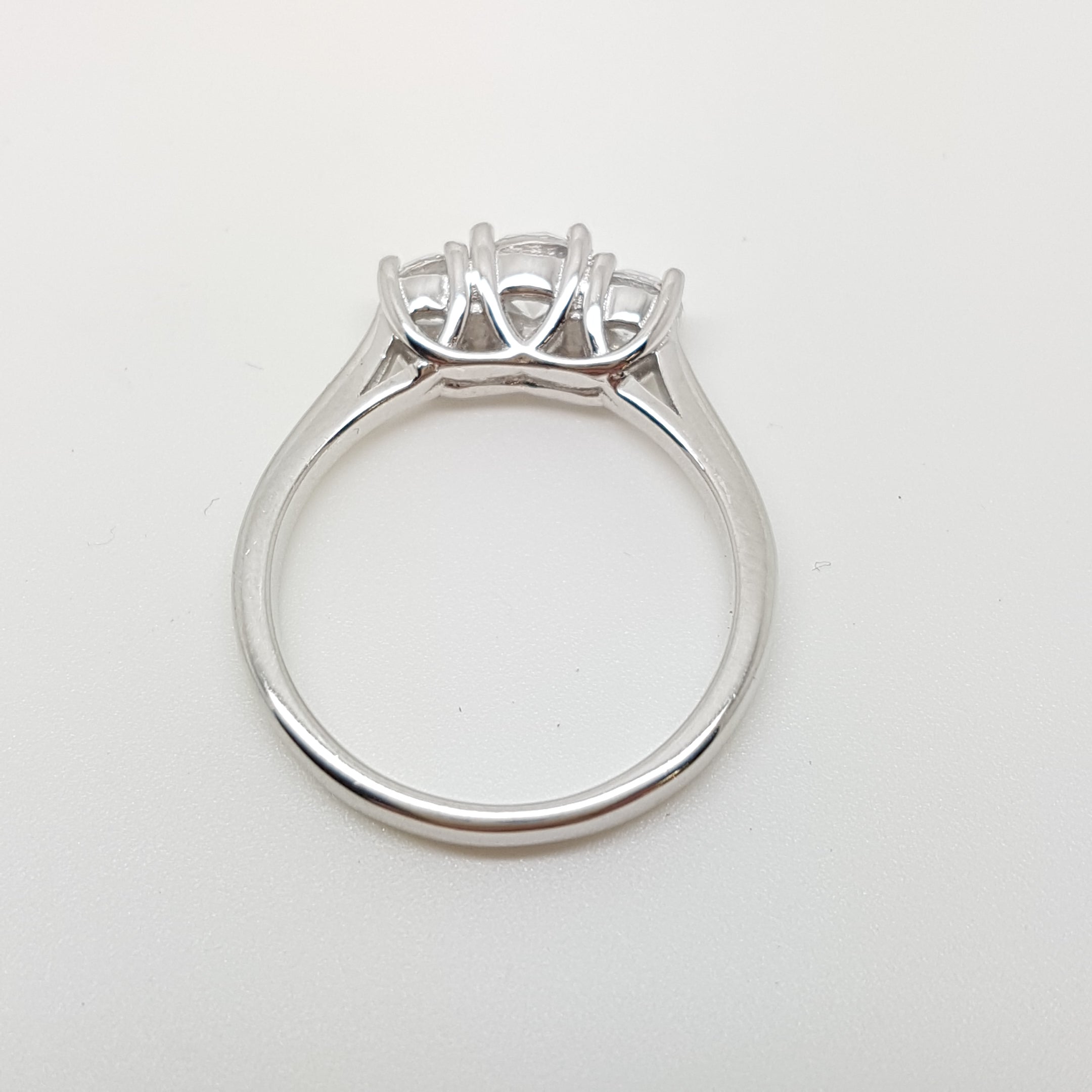 CZ Promise Engagement ring 35887 - Armin Lowe Jewellers