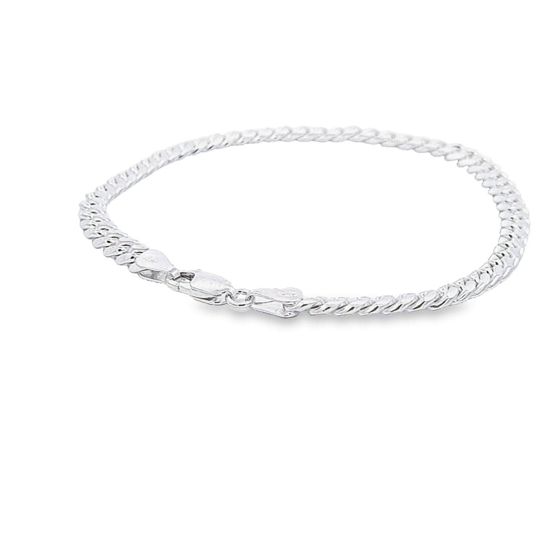 Cuban curb gents bracelet 34486 - Armin Lowe Jewellers