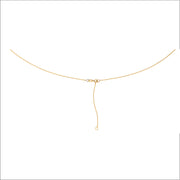 9ct yellow old diamond cut curb link chain, adjustable 16"/41cm   18"/46cm, suitable for pendants. 32020