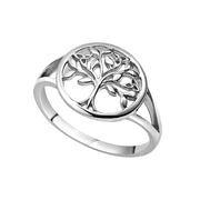 Silver Tree of Life Ring 34511
