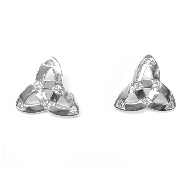 14ct White Gold Diamond Earring 25381 - Armin Lowe Jewellers Sligo