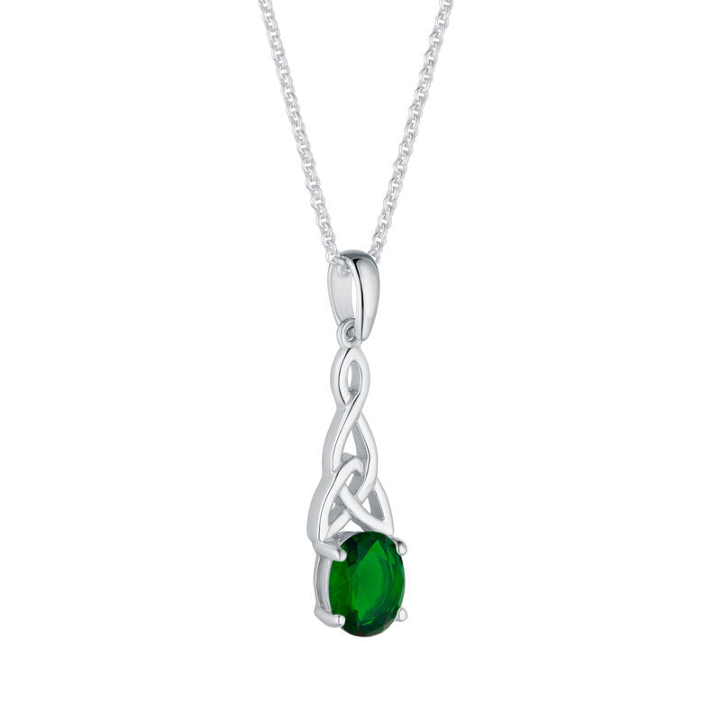 Celtic Trinity knot pendant + chain 36344 - Armin Lowe Jewellers