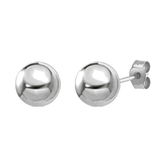 10mm sterling silver ball stud 35992